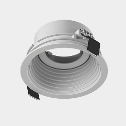 'Корпус светильника потолочный встраиваемый  наклонный, Белый, IP20, COMBO-42-WH 004182