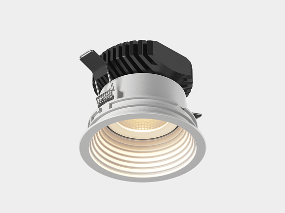 'Корпус светильника потолочный встраиваемый  наклонный, Белый, IP20, COMBO-42-WH. Фото 3