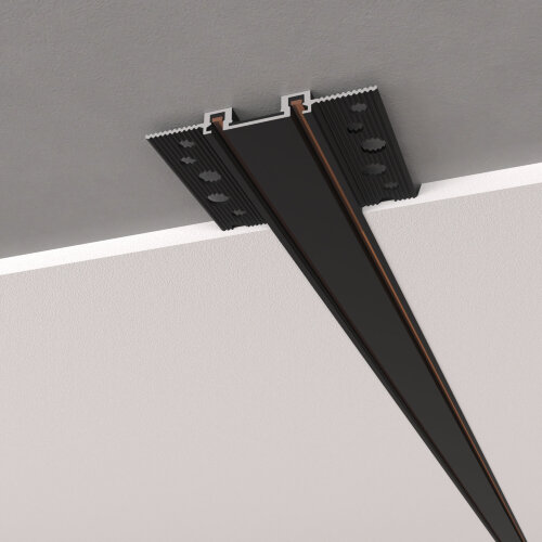 Шинопровод встраиваемый (2м) Flat Magnetic - фото 1