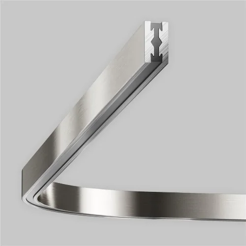 Радиусный коннектор для шинопровода Flarity платина (Платина) - фото 3