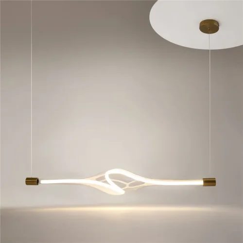 Подвесной светильник Loop 3000К 23Вт (Латунь) - фото 7