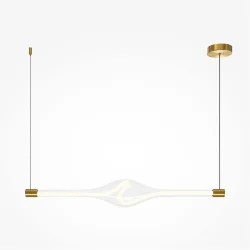 Подвесной светильник Виток / Loop 3000К 23Вт (Латунь) MOD290PL-L23BS3K