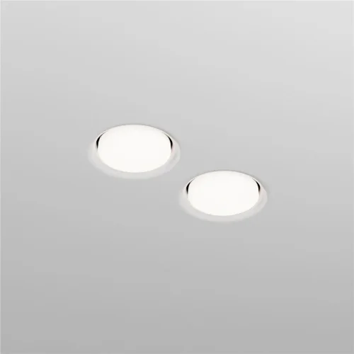 Встраиваемый светильник Intro для натяжного(ПВХ) потолка GX53 12Вт (Черный) - фото 3