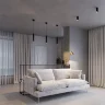 Светильник подвесной светодиодный Trio 12W 3000K черный 50310 LED - фото 3