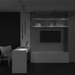 Трековый подвесой светильник Focus Led Flarity 3000K 5Вт 30° (Черный)