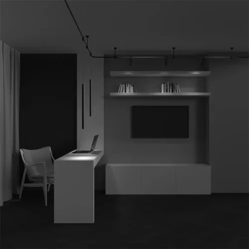 Трековый подвесой светильник Focus Led Flarity 3000K 5Вт 30° (Черный) - фото 7