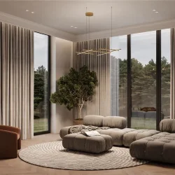 Подвесной светильник Radiance 3000К 80Вт (Золото)