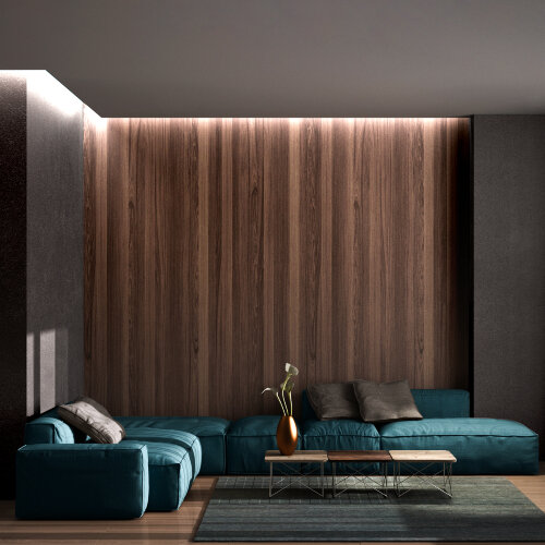 Профиль алюминиевый теневой WOLTA WAP-I-30/43/3000-A встраиваемый серый 30х43х3000мм для натяжных потолков (под гарпун) - фото 6.