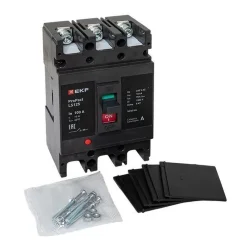 Выключатель автоматический LS125 18кА 3P 100А ProPact EKF mccb-125-18-3-100-ls