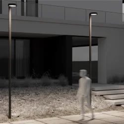 Парковый светильник Dion 3000К 50Вт IP 65 (Графит)