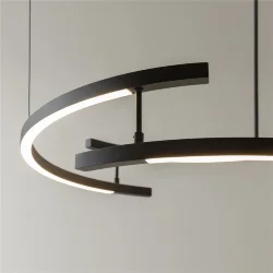 Подвесной светильник Line 3000-4000К 45Вт (Черный)