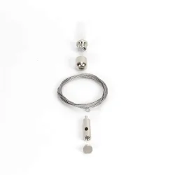 Тросовый подвес 207 (для профиля и трекового шинопровода, 2000мм)