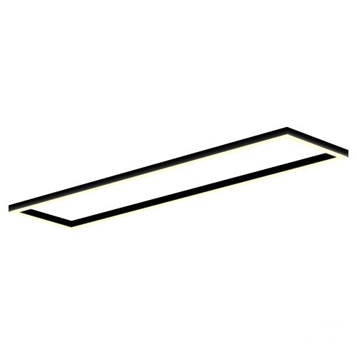 Светильник Рамка S50 (RAL9005/2498x617mm/LT70 — 3K/130W) - фото 1