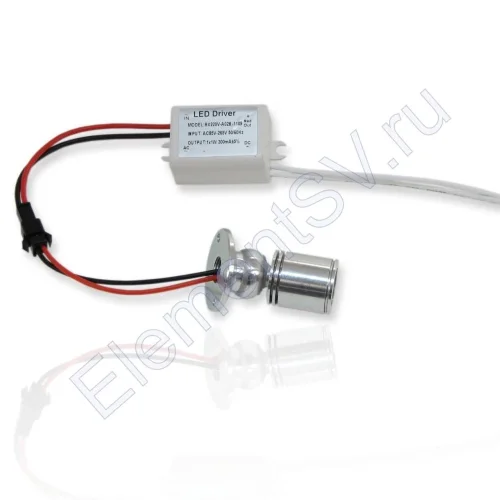 Светильник для подсветки витрин CV4 (220V, 1W, white) - фото 3.