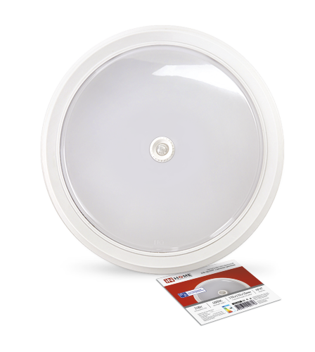 Светильник светодиодный СПБ-2Д-КРУГ 24Вт 230В 4000К 1700Лм 310мм с настраиваемым датчиком белый IN HOME - Фото