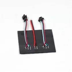 Светодиодный видеомодуль гибкий WM1 (5V, 8x8pix, RGB WS2811)