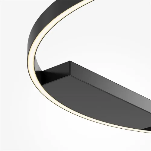 Потолочный светильник Rim 3000-4000К 49Вт (Черный) - фото 2