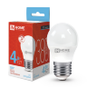 Лампа светодиодная LED-ШАР-VC 4Вт 230В Е27 6500К 380Лм IN HOME - Фото 4