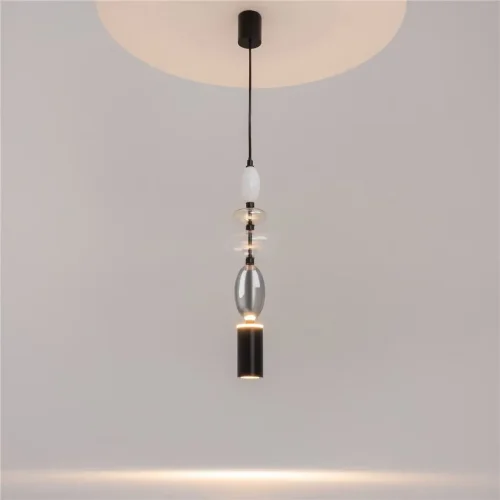 Подвесной светильник Monochrome 2700К 17Вт, GU10x1 (Черный) - фото 4