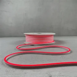Односторонний Гибкий Неон 6х12мм Красный 12В, IP65