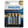 Элемент питания алкалиновый AA/LR6 1.5В Premium (блист. 4шт) Philips Б0062753 - фото