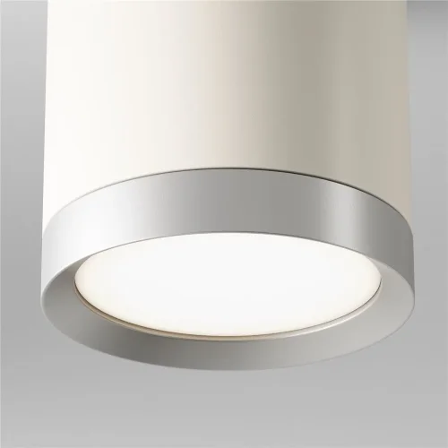 Потолочный светильник Hoop GX53 12Вт (Белый с Серебром) - фото 4