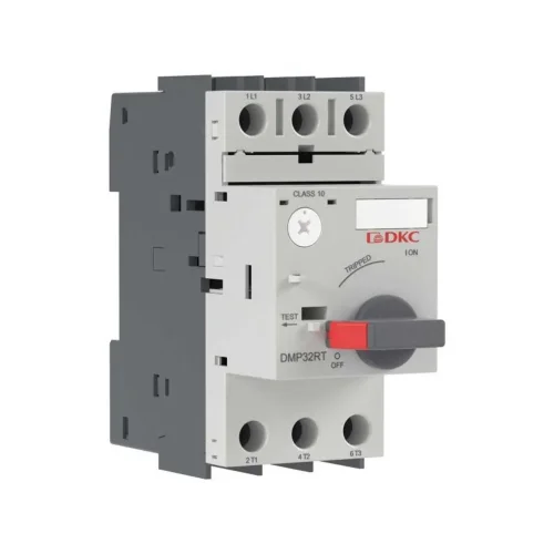 Выключатель автоматический защиты двигателя YON DMP32RT с уставкой 16-20A 3P 50кА YON DMP32RT-0020 - фото