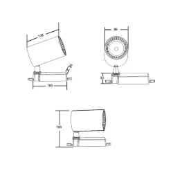Трековый светильник Vuoro Trinity  4000K 26Вт (Белый)