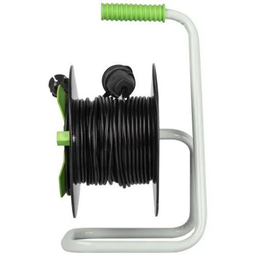 Удлинитель на пластик. катушке 1х15м без заземл. GAZ-2x0.75-15m Greenline ПВС 2х0.75 Эра Б0065096 - фото 4