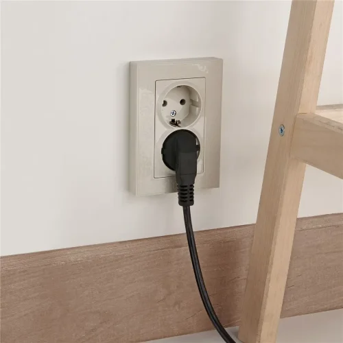 Розетка двойная с заземлением (слоновая кость) W1172003 - фото 2