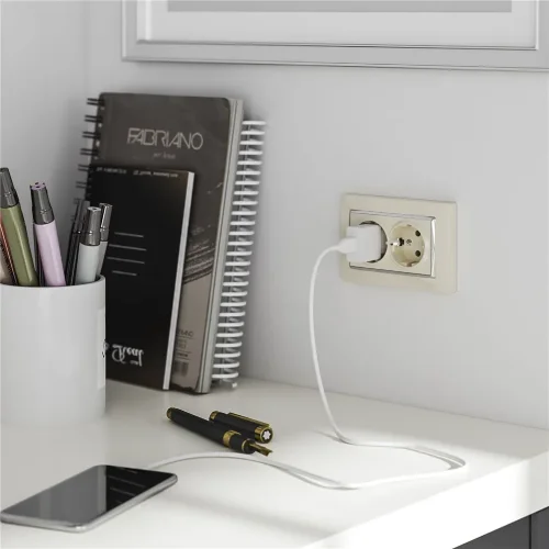 Розетка двойная с заземлением (слоновая кость) W1172003 - фото 3