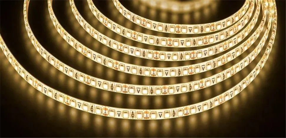 Лента светодиодная 71 411 NLS-3528WW120-9.6 IP65 12B R5 9.6Вт/м (уп.5м) Navigator 71411 - фото