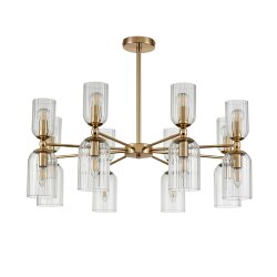 Люстра на штанге «LUMION» 6586/16, серия: KASSIA (крепление на планке) - -