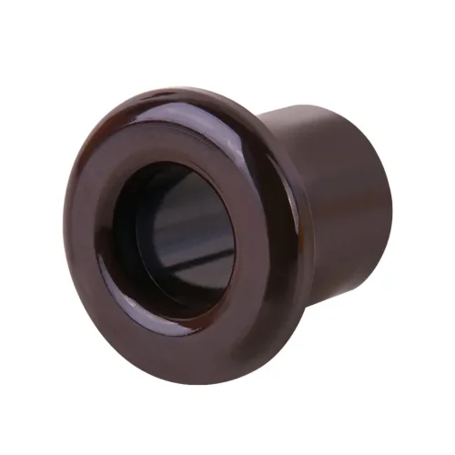 Втулка для вывода кабеля из стены 2 шт. коричневая ретро W6421114 - фото