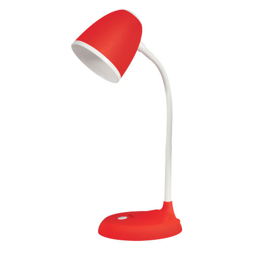 TLI-228 RED E27 Светильник настольный, 60W, Цоколь Е27, Механический выключатель, Красный. - фото 1
