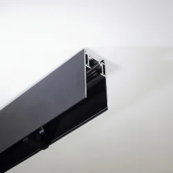 Трек для магнитных светильников 1м S35 MX3 (подвесной, черный)