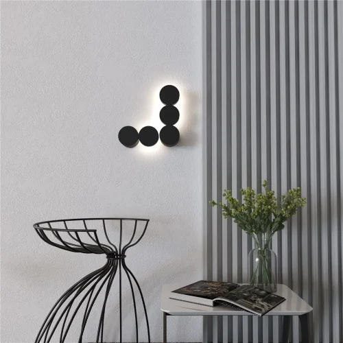 Настенный светодиодный светильник 40131/LED черный - фото 3