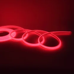 Светодиодная лента LUX class 2835 180led/m, 14.4W/m, red, 24V, IP68, термостойкая, A86