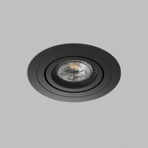 Встраиваемый светильник PRIME, GU5.3, до 15 Вт, LED, IP20, черный, алюминий. Фото 2