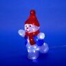 ULD-M2234-040-STA WHITE IP20 SNOWMAN-2 Фигура светодиодная Снеговик-2, 40 светодиодов, размер 22x17x34 см, цвет свечения-белый, IP20. - фото 1