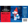 ULD-M2234-040-STA WHITE IP20 SNOWMAN-2 Фигура светодиодная Снеговик-2, 40 светодиодов, размер 22x17x34 см, цвет свечения-белый, IP20. - фото 4