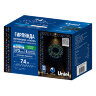 ULD-S0740-370-DGA-RC BL-WH IP44 FIREWORK Гирлянда светодиодная Фейерверк, 7.4м, 370 светодиодов, Синий и белый свет, Пульт ДУ в-к, Провод зеленый - фото 10