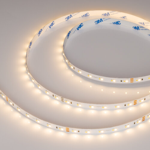 Светодиодная лента RT-A120-10mm 24V White-MIX (9.6 W/m, IP20, 3528, 5m) (Arlight, Изменяемая ЦТ) - фото 2