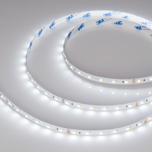 Светодиодная лента RT-A120-10mm 24V White-MIX (9.6 W/m, IP20, 3528, 5m) (Arlight, Изменяемая ЦТ) - фото 3