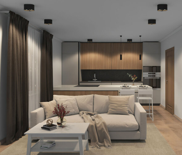 DK3036-BK Светильник накладной IP 20, 10 Вт, GU5.3, LED, черный, пластик. Фото 6