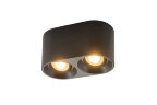 DK3036-BK Светильник накладной IP 20, 10 Вт, GU5.3, LED, черный, пластик.