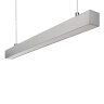 ULO-K10D 30W-5000K-L60-H IP40 SILVER Светильник линейный светодиодный подвесной, Белый свет 5000K, 2800Лм, Алюминий, Цвет серебро, TM Uniel - фото 1