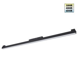 Трековый светильник для низков. шинопровода с переключателем цветовой темперетуры «Novotech» 359621, серия: FLUM (крепление к треку)