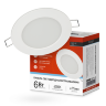 Панель светодиодная встраиваемая круглая RLP-VC 665WH 6Вт 230В 6500К 420Лм 95мм белая IP40 IN HOME - Фото