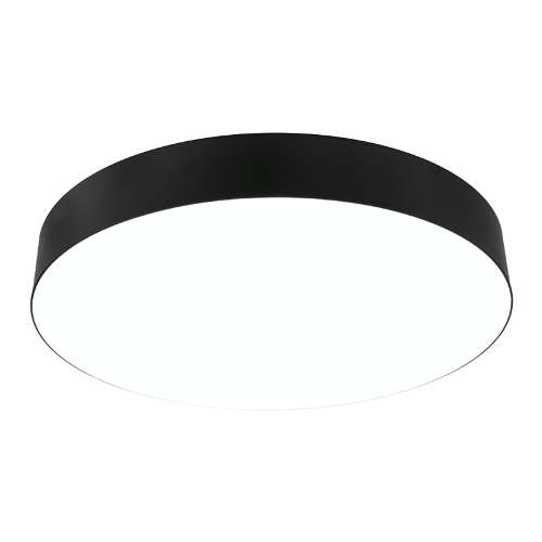 Светодиодный светильник LUMIN'ARTE CLL58 80W MACARON CCT 3000-6500K, с ПДУ черный матовый - фото 2